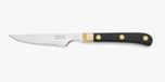 Arcos 375000 tafelmes - steakmes tafelmes - lemmet nitrum roestvrij staal 115 mm - handgreep polyoxymethyleen (POM) kleur zwart en goud