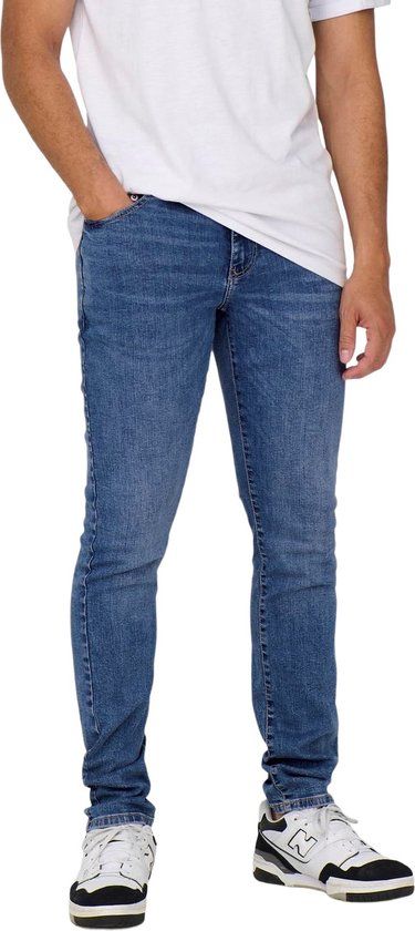 ONLY & SONS ONSLOOM SLIM 6756 - Slim Fit Jeans - Medium Blue Denim - Heren