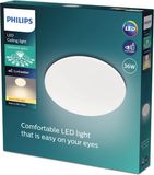 Philips LED Philips Moire plafondlamp - 36 Watt - Warmwit licht - 2700K