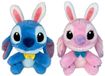 Disney Stitch of Angel knuffel pluche pasen H 25 cm 2 ass