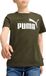 Puma Essential Logo Shirt Junior - Maat 104 - Groen