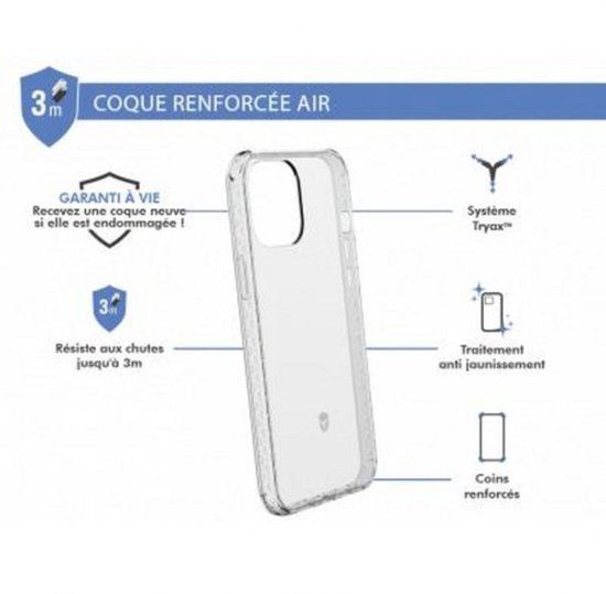 Force Case AIR Versterkt Hoesje voor iPhone 12 Pro Max - Transparant