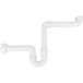 Riko Siphon gain de place pour évier/lavabo - 1 1/2 pouce x 40 mm