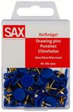Sax - punaises blauw - 80 stuk