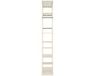Happy Garden Étagère en métal 189cm Blanc ELISABETH
