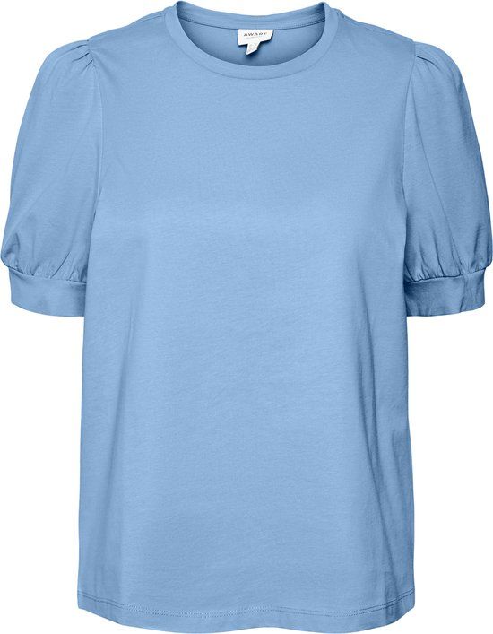 VERO MODA VMKERRY 2/4 O-NECK TOP VMA NOOS Dames T-shirt - Dutch Canal - Maat S