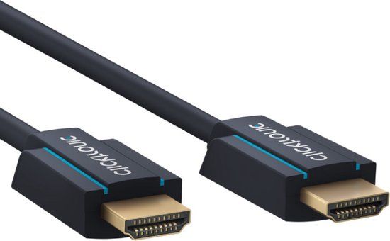 CLICKTRONIC 70308 HDMI Kabel - 12.5m - 3D - Blauw