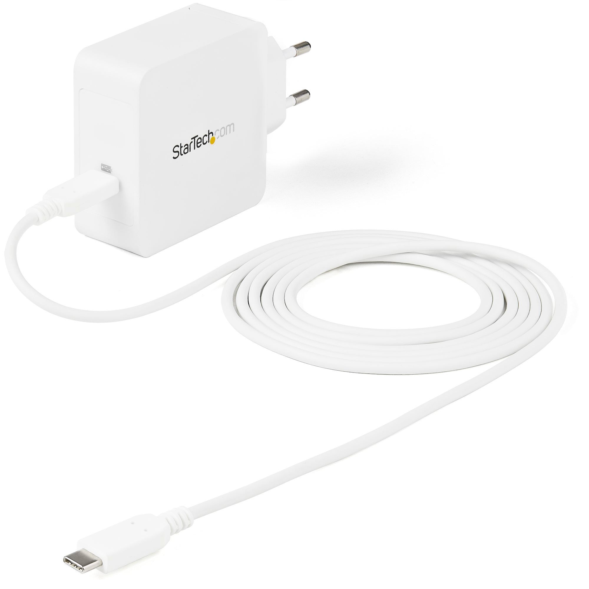 StarTech.com 60W USB-C Power Delivery Charger - White