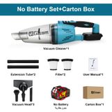 Aspirateur sur batterie - 18V - 12 kPa puissance d'aspiration - Sans fil, multifonctionnel pour neige et poussière - Appareil seul, sans batterie ni chargeur