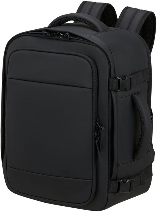 American Tourister Rugzak -Take2Cabin MS Mono - Ryanair/WizzAir/Vueling conform 30 x 20 x 40 cm - laptop 15,6 inch - 26,5 l - Black
