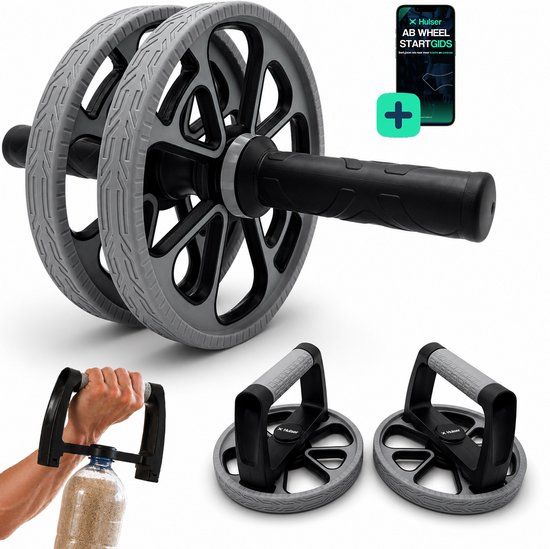 Hulser Ab Wheel 3-in-1