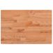 VidaXL Tafelblad Rechthoekig Massief Beukenhout 80x40x4 cm