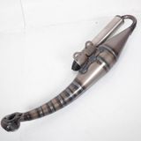 Echap.rekord Giannelli Giannelli uitlaat voor Malaguti 50 F12 Phantom Scooter 2007 tot 2012 31255RK Nieuw