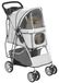 StarTech Honden- en kattenbuggy - Opvouwbaar - Opbergmand - Drankhouder - 75 x 45 x 97 cm - Grijs