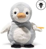 Steiff Light at Night Lio Pinguin 22 cm Light Grey