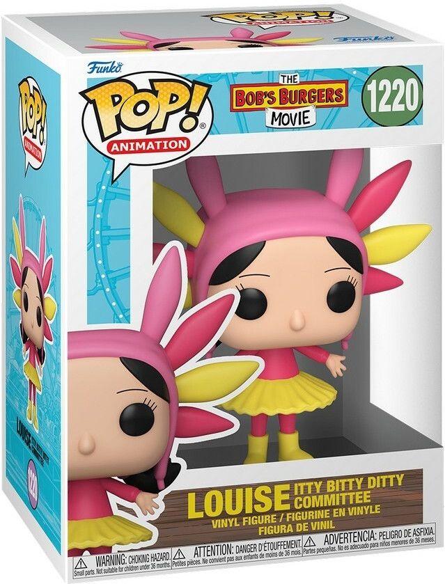 Funko Bob's Burgers Pop Vinyl: Louise Itty Bitty Ditty Committee