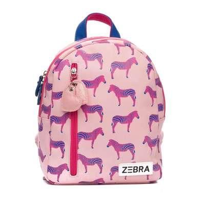 Zebra Trends Rugzak S Zebra pink