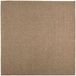 vidaXL AGIRA Binnen- en Buitentapijt Naturel 120 x 120 cm Polyester