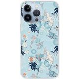 1001 coques Apple iPhone 13 Pro Kimono Bedrukt Siliconen Hoesje