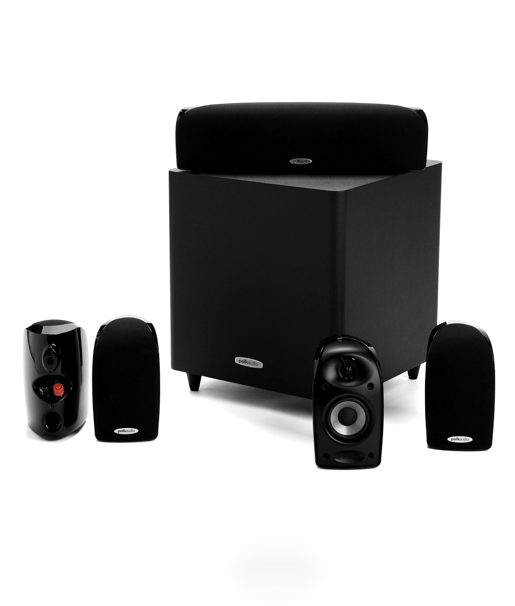 Polk Audio TL1600 surround set / zwart