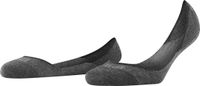 FALKE Step Medium Cut invisible uni Coton footies Femme noir - taille 37-38