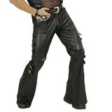 Finidi Widmann Zwarte Lederlook Broek Heren Medium UK 40/42 inch