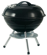 Garden Grill 1810000155 houtskool barbecue / zwart / staal / rond