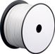 Goobay Telefoonkabel 4-aderig op rol - CCA (AWG28) / wit - 100 meter