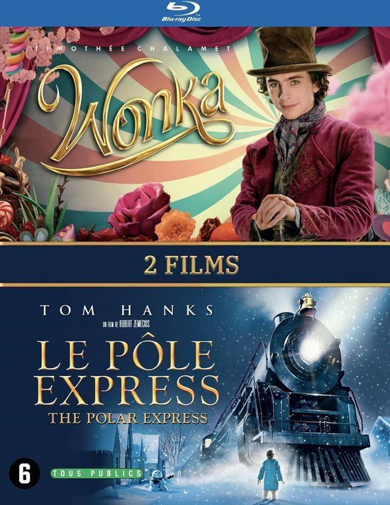 Warner Home Video Wonka & The Polar Express (Blu-ray)