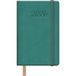 Dohe Samba Weekplanner 2026, zakformaat (8,5 x 13 cm), harde kaft van kunstleer, rubberen sluiting, bladwijzer, 12 maanden januari tot december, jaarplanner in het Spaans