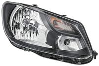 HELLA 1EL 010 551-121 FF Headlight - for VW Caddy III Box (2KA, 2KH, 2CA, 2CH) - Right-hand drive - Right