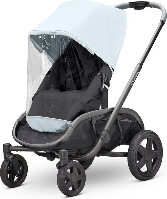 Quinny Hubb Regenhoes - Frost - Blauw