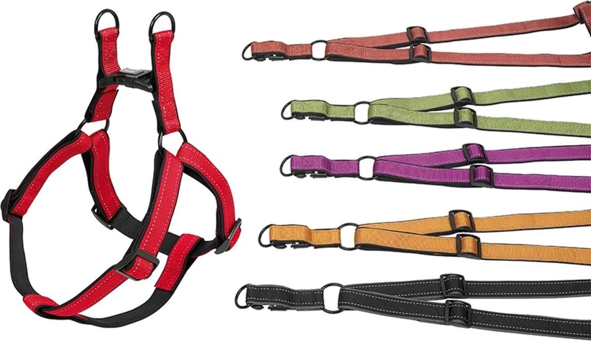 Nobby Tuig Classic Reflect - Hond - Tuig - Buikband: 40 tot 56 cm - Groen