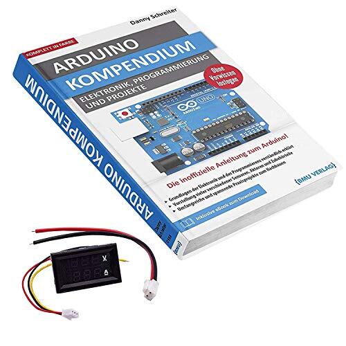 AZ Delivery Groot Arduino Compendium boek met gratis voltmeter ampèremeter.