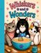 Whiskers and Wonders: 60 Cute Cats to Color! A Fun Coloring Book for Kids