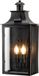 Elstead Lighting Kendal LED Wand Buitenlamp Old Bronze IP44 2x E14 60W Dimbaar