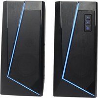WE Enceinte - Luidsprekers - voor PC - 2.0-kanaal - draadloos - Bluetooth - USB - 6 watt (Totaal)