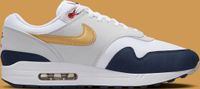 Nike Air Max 1 Olympic Multikleur Unisex Lage Sneakers Leer/Rubber/Suède/Textiel Maat 42.5
