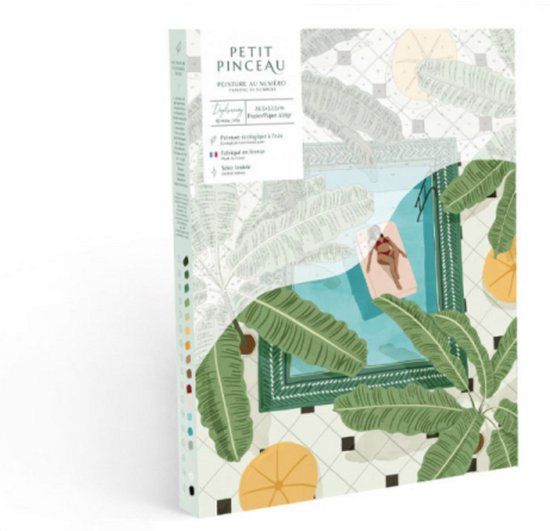 LA PETITE épicerie La Petite Epicerie Painting by Number Kit "DAYDREAMING"