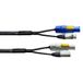 CORDIAL DMX XLR-kabel 5 m + PowerCON