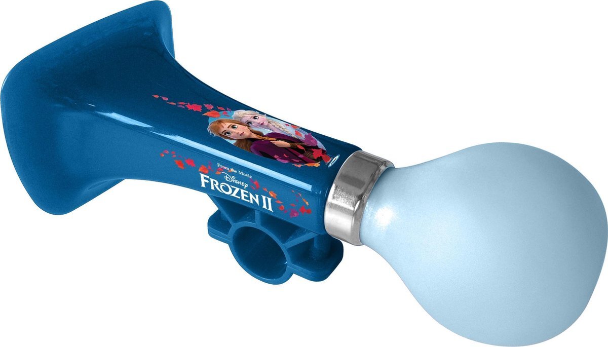 Stamp Fietstoeter Frozen 2 Blauw 19 Cm