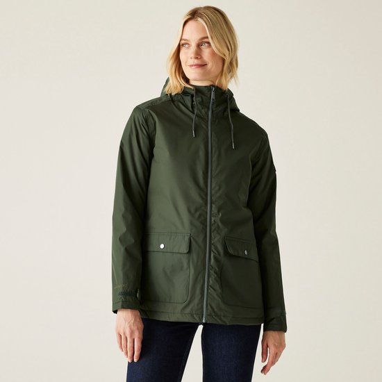Regatta Womens Broadia waterdichte capuchon warme winterjas jas