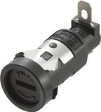TRU COMPONENTS Porte-fusible pour fusible 5 x 20 mm 10 A 250 V/AC SCI R3-12