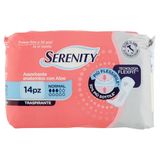 Serenity Anatomisch maandverband met aloë ademend normaal 14 stuks
