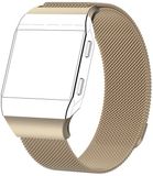 By Qubix Qubix - Compatible Fitbit Ionic Milanese Bandje - Small - Vintage Goud