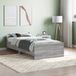 Maison Exclusive - Cadre de lit Sonoma gris 100x200 cm Matériau dérivé du bois