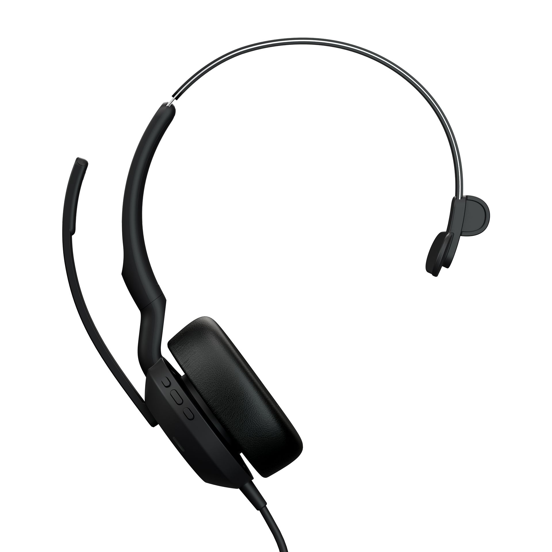 Jabra Evolve2 50 - Headset - USB Type-C - On-ear - Mono - Zwart