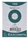 Exacompta 13200B Vierkante printplaat - Wit, 100 stuks