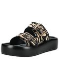 BUFFALO Muiltjes 'Evelyn Ari' beige / noir