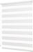 Sans marque Double store - Store duo - Ajuster la protection solaire - Fixation par pince sans perçage - 95 x 150 cm - Lin